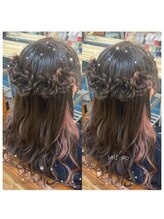 マカリィ 池袋店(Makalii) ハーフアップ