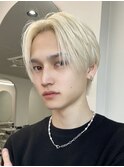 【NARE NOE】韓国風前下がりセンターパート