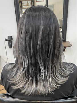 八尾/ハイライト/髪質改善/酸性ストレート/バレイヤージュ