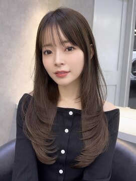 ロンドアヴァントゥス 池袋(Lond aventus) 韓国レイヤー/韓国風/ボブ/髪質改善/黒髪/ブリーチなし〔池袋〕