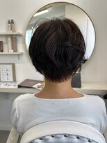 アルトル 池袋(altru)&nbsp;どの角度から見てもキレイなショートスタイル　元重