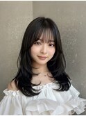 ブリーチなし/韓国風巻/レイヤーカット/髪質改善/縮毛矯正/銀座