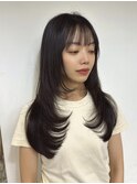 がっつりレイヤーカット/髪質改善