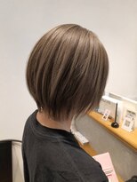 ナチュラル 東川口店(Natural) 【田中】丸みショートボブ×透明感グレージュ