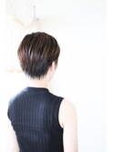 ベリーショート×ウェットスタイル