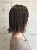 「濡れ髪」ウエット外ハネボブ
