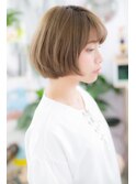 シルエットが◎のピュアボブ