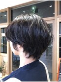 *+aimerが叶える...大人可愛い小顔ショートボブ*