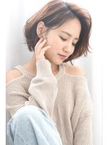 ルアナ ヘア アンド トリートメント(Luana)&nbsp;【Luana　難波】ニュアンス外ハネボブ