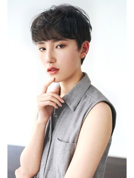 ガリカ(Gallica kinshicho) 『 ショート&グレージュ』小顔ひし形シルエットshort