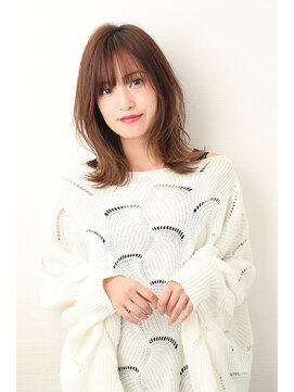 アンソリット ボーテ(INSOLITE BEAUTE) [大人女性サロン/広尾]大人綺麗色気漂う外ハネミディアム