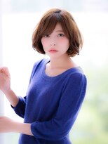 デイジー インデックスヘア 大島店(DAISY index hair) ウルフパーマ ストカール 暖色系カラー ロングボブ グラボブ