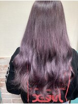 リエコー(RE'ECHO)&nbsp;バイオレットカラー　エクステ/髪質改善トリートメント/韓国