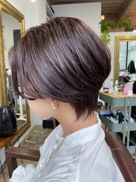 ヌード(NUDE) 「NUDE」# 大人かわいい くすみカラー ピンク ひし形シルエット