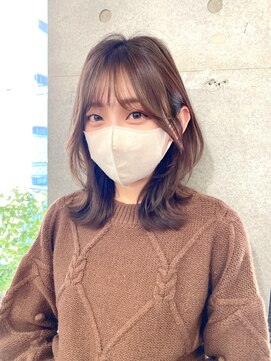 リコバイアフロート(riko by afloat) 耳にかけてもはげない顔まわり/くびれヘア/ミディアム吉祥寺