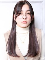 トロン(tronc) 大人可愛い小顔美髪ツヤ髪ストレートロング髪質改善A2