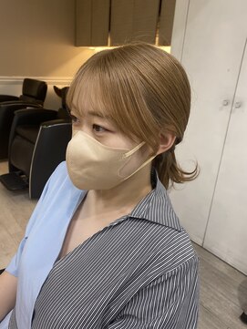 アリーズ シブヤ(ALLYS shibuya) 似合わせカット　おくれ毛カット　顔周り
