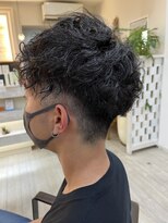 フゥカ 類家店(fuka)&nbsp;【メンズパーマ】ブロックショートツイスパ
