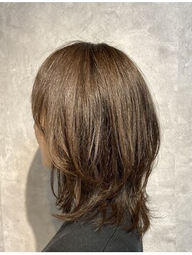 アンバー(Amber) 夏のヘアアレンジハイライトカラーサーフカール/札幌/南区/川沿8