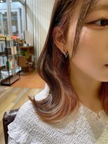 ラグーン(LAGOON)&nbsp;インナーカラー/イヤリングカラー/ベージュ/ミルクティー