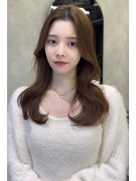 シティ(CITY) カーテンバング 韓国ヘア レイヤーカット