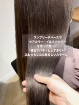 ロックス バイ マグ 松本(rocks BY MAG)&nbsp;透明感抜群♪20代30代ダブルカラーブリーチ艶感グレージュ