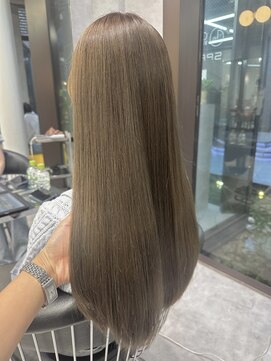 シティ(CITY) 髪質改善トリートメント×シアーベージュカラー【CHICA】