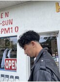 大人くせ毛ショート