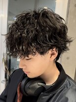 バイフィフス 原宿/表参道(by fifth)&nbsp;メンズ束感波巻きスパイラルパーマツイストスパイラルパーマ原宿