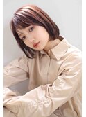 顎ボブスタイル