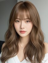 ラナ 新宿(lana)&nbsp;くびれヘア/韓国レイヤー/顔まわり/前髪【lana hair 新宿】