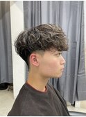 【スペインカール】【メンズパーマ】【メンズショート】