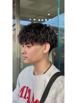 マッシュスタイル×ツイストスパイラルパーマ