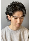 耳掛けグランジパーマ×サーフカール×名古屋サーフカール