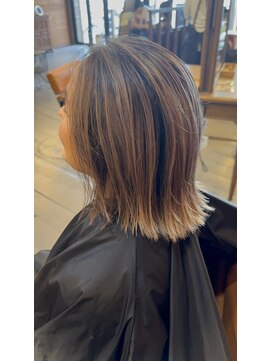 ヘアーサロン ミル(hair salon MiL) 【渋谷】ベージュバレイヤージュ