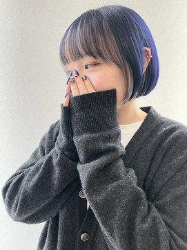 コモダ 神戸三宮(comoda) ショートボブ / アウターカラー / アンブレラカラー