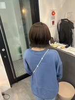 ウルー(uru)&nbsp;オリーブブラウン×レイヤーボブ