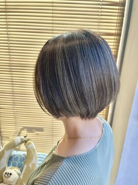オーガニック リブ 川越(organic+live) 秋トレンド◎前髪長めショートボブ×大人ヘルシー