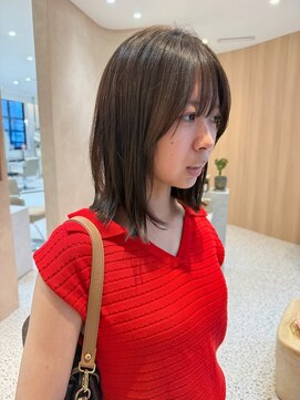 オン キャナルシティ博多前店(on) 【晴音】大人艶ミディアムレイヤー/透明感/20代/博多