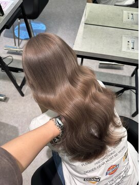 ペレ 渋谷(PELE) ミディアムヘア/デザインカラー/フェイスフレーミング/渋谷