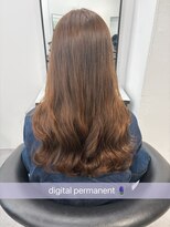 アース 青葉台店(HAIR&MAKE EARTH)&nbsp;ベージュカラー×デジタルパーマ