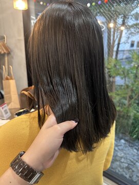 スミス 上野(smith) グレージュダブルカラー