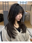 レイヤーカット/髪質改善/顔まわりカット/20.30.40代