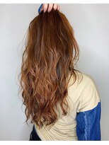 コーボ 柏(COVO)&nbsp;【covo/iso keiichi】旬のオレンジウェーブヘア