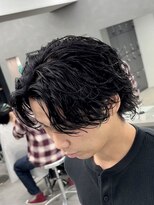 オーバルバイアピッシュ(OVARL by apish) サーフカールニュアンスサーフカールウルフロン毛ミディアム