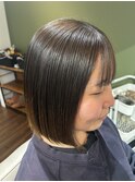 艶髪ストレートボブ