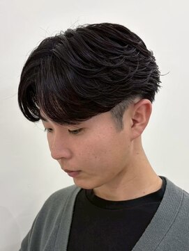 アウラ(AURA) フェザーパーマカルマパーマニュアンスパーマ毛流れパーマ