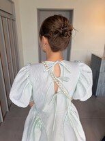 ローレンアオ(LOREN AO)&nbsp;結婚式ヘアアレンジ　ヘアセット