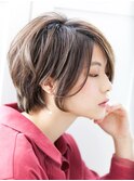 ナチュラルショートボブ
