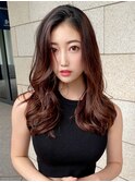 ミストバングロングウルフレイヤーロング20代30代40代